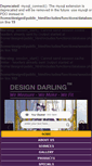 Mobile Screenshot of designdarling.net.au